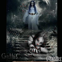 gothic fantasy - GIF animé gratuit