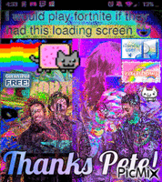 Thanks Pete! GIF animé