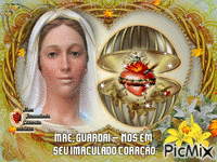 Mãe de Jesus nossa Mãe - Zdarma animovaný GIF