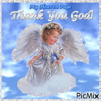 Thank You God! - 免费动画 GIF