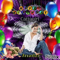 Happy Birthday to my friend Cattygirl ♥♥♥