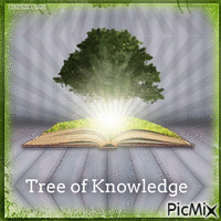 Baum des Wissens анимиран GIF