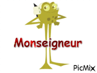 Monseigneur - Gratis animerad GIF