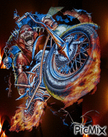 ghost rider - Darmowy animowany GIF