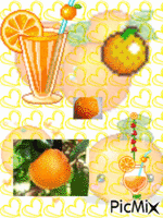 des oranges animovaný GIF