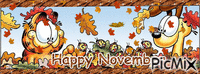 Happy November - GIF animate gratis