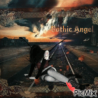 Gothic Angel GIF animé