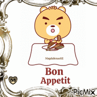 Bon Appetit animovaný GIF