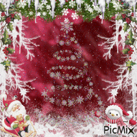 Christmas background GIF animata