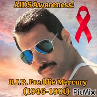 AIDS Awareness RIP Freddie Mercury
