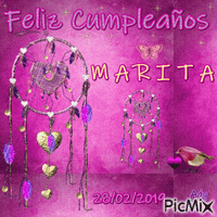 Cumple de Marita - Бесплатный анимированный гифка