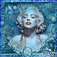 M.Monroe - Bezmaksas animēts GIF