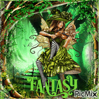 Forest Fairy animovaný GIF