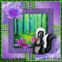 ♥☼♥Flower in the Purple Lily Forest♥☼♥ - Free animated GIF