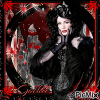 Gothic Queen animovaný GIF