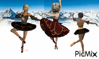 danseuses animovaný GIF