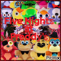 Five Nights At Freddys animovaný GIF