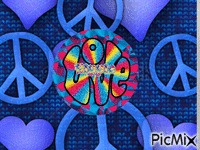 Hippie Love animerad GIF