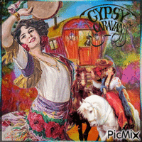gypsy Caravan - Besplatni animirani GIF