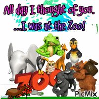 the zoo GIF animasi