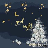 Christmas-Good Night - Free animated GIF