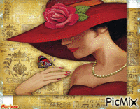 femme couleurs deco  fashion charme animovaný GIF