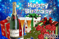 Happy Birthday - Ingyenes animált GIF