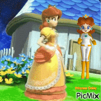 Princess Daisy - GIF animado grátis