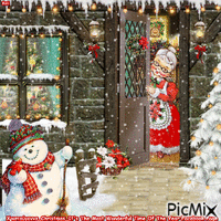 Χριστούγεννα_Christmas_It's The Most Wonderful Time Of The Year Facebook Page animerad GIF