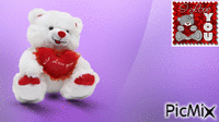 i love you bear - GIF animé gratuit