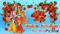 Radha Krishna animált GIF