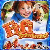 Fifi Brindacier - GIF animé gratuit