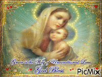Mother Mary8 - GIF animasi gratis