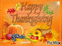 Thanksgiving - Gratis animeret GIF