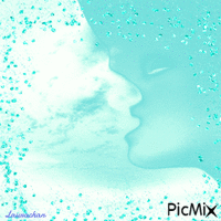 Un bacio nel cielo - Laurachan GIF animé