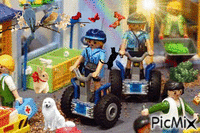 Playmobil - Darmowy animowany GIF