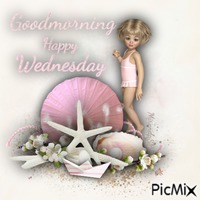 Good morning Happy Wednesday - GIF animate gratis