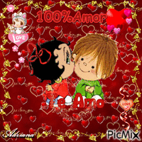 100% Amor Animated GIF