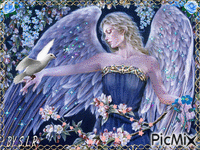 ANGEL IN BLUE Animiertes GIF