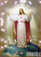Sacred Heart of Jesus - Animovaný GIF zadarmo