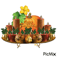 Thanksgiving animirani GIF