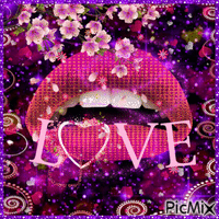 For the Love of Pink&Purple - Gratis geanimeerde GIF