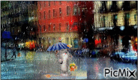 pioggia animēts GIF