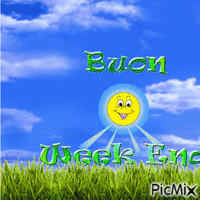 BUON WEEK END - 無料のアニメーション GIF
