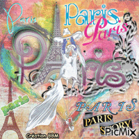 Paris par BBM アニメーションGIF