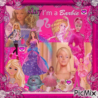Barbie animasyonlu GIF