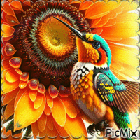 colibri - Gratis animeret GIF