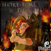 Notre Dame De 𝓟𝓪𝓻𝓲𝓼 - Bezmaksas animēts GIF