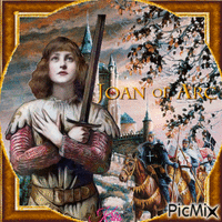 Jeanne d'Arc GIF animata
