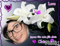 Joyeux Anniversaire notre fille chérie Claire - Bezmaksas animēts GIF